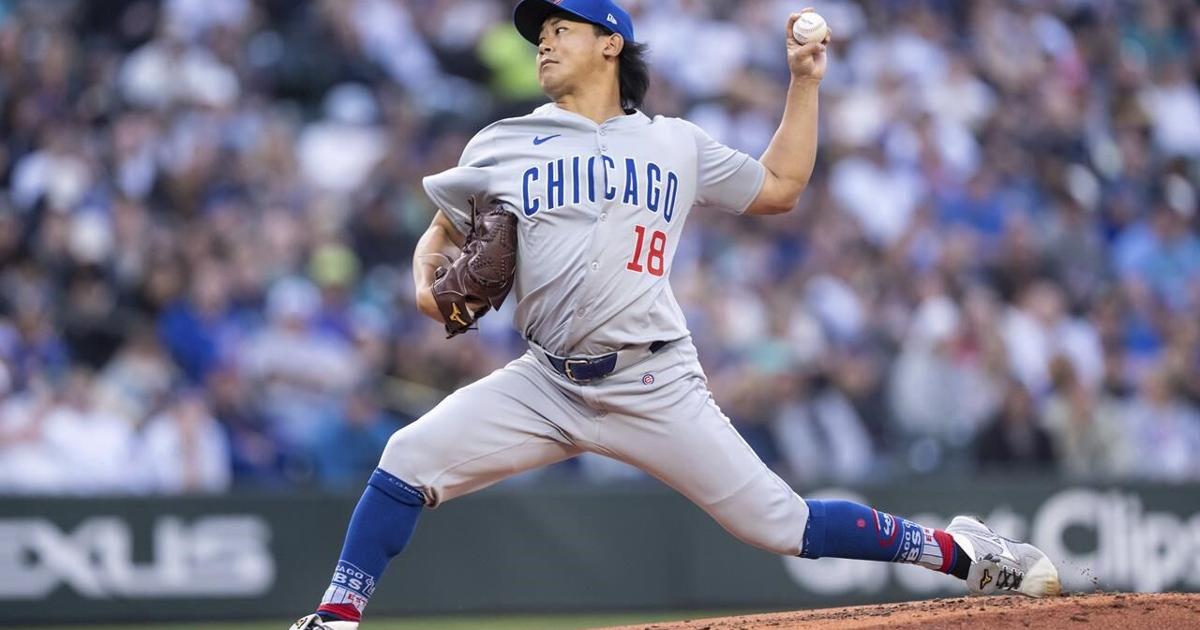 Shota Imanaga continues strong start to major league career as Cubs top ...