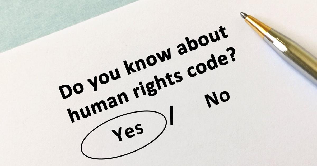 Human Rights Code Tt Human Rights Code does not protect from perceived unfairness