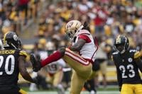 49ers training camp: Brandon Aiyuk acts, sounds like top receiver