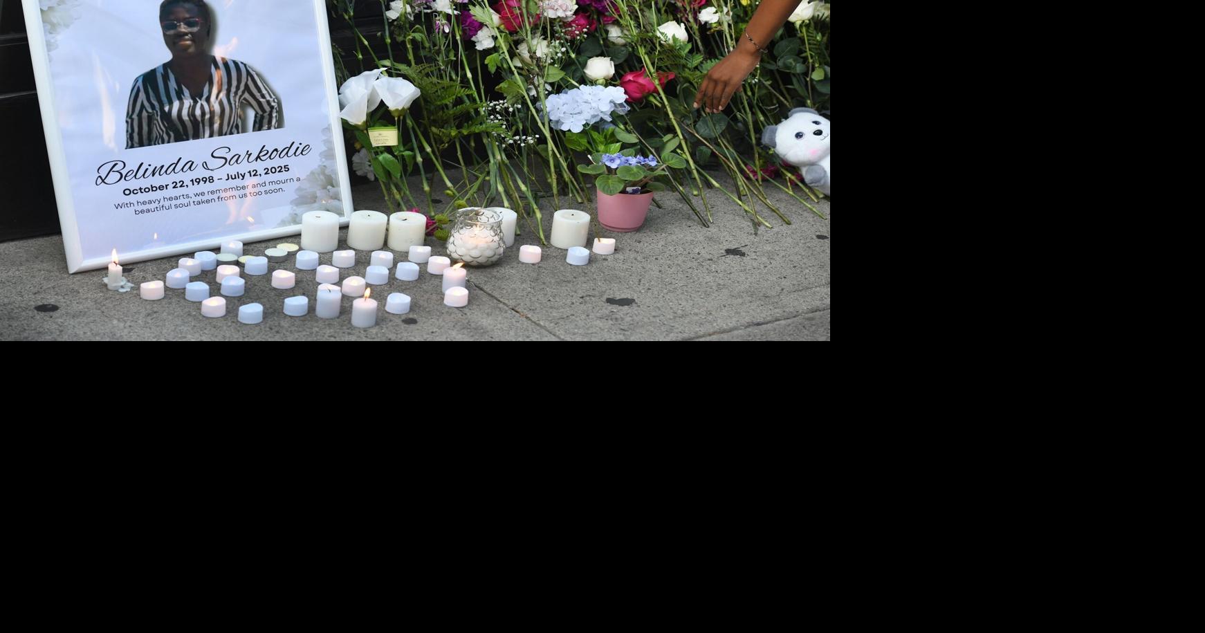 The 26-year-old innocent bystander was allegedly gunned down by a 17-year-old outside Jackson Square in July