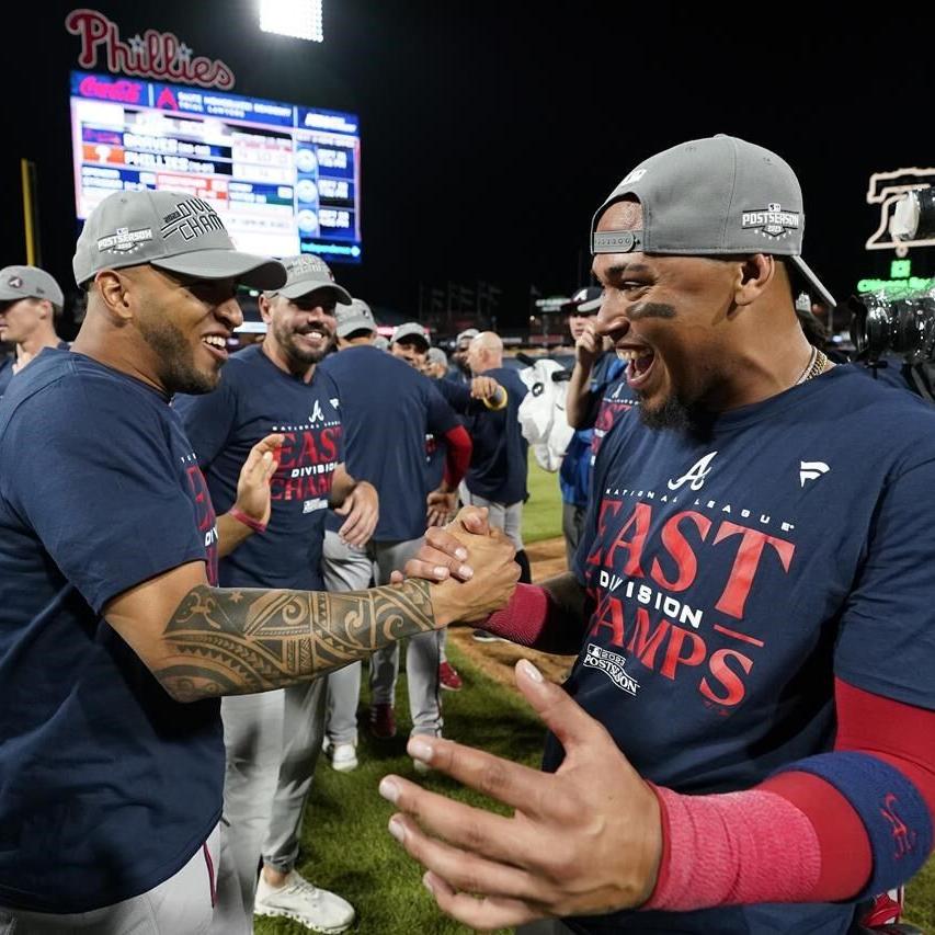 Atlanta Braves clinch 6th straight NL East title, beat Phillies 4-1