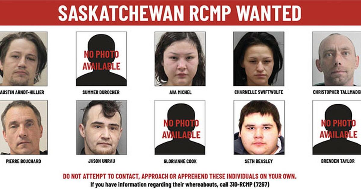 Sask Rcmp Sask. RCMP issue wanted-persons list