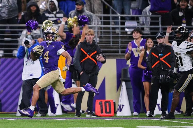 Adam Rutledge Purdue Adam Mohammed rushes for career-high 3 touchdowns, Washington trounces ...