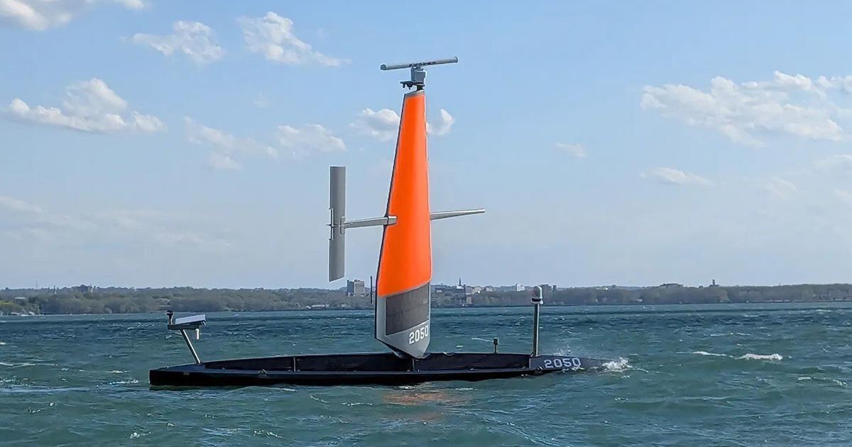 Autonomous drones patrolling U.S. waters of Lake Erie