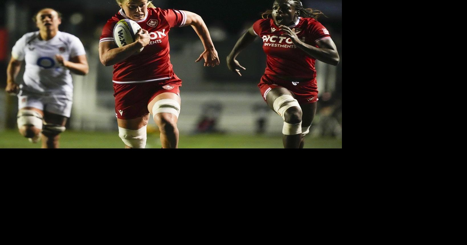 Canadian women's rugby team rolls past England 31-22 for second ...