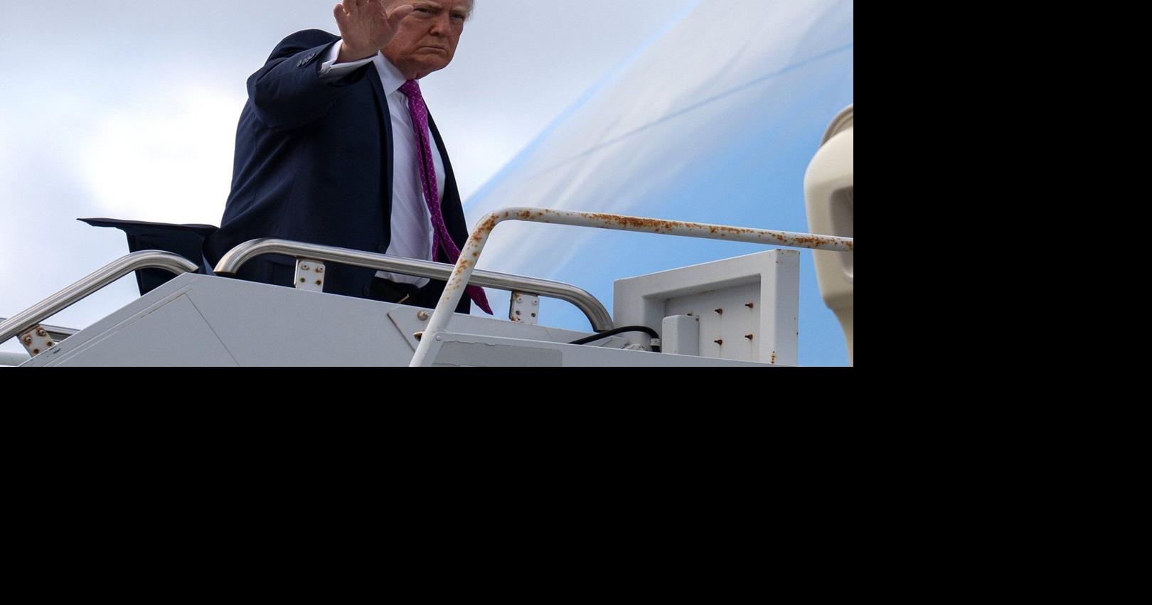 Airport cleared to be renamed for Trump as he unveils design for ...