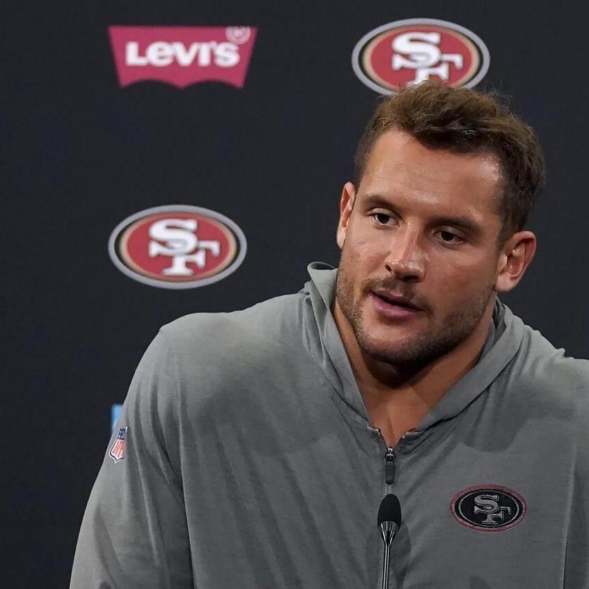 49ers remain 'confident' they will resolve holdout with star