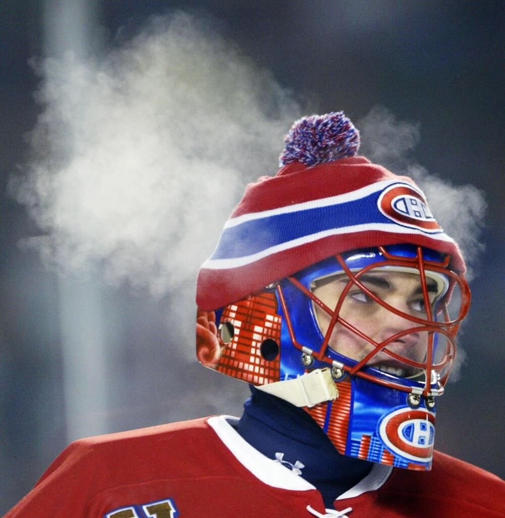 Montreal canadiens goalie outlet cut jersey