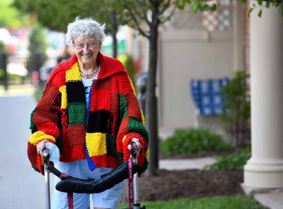 Knitting star Grannie Annie's Harry Styles sweaters are a hit with