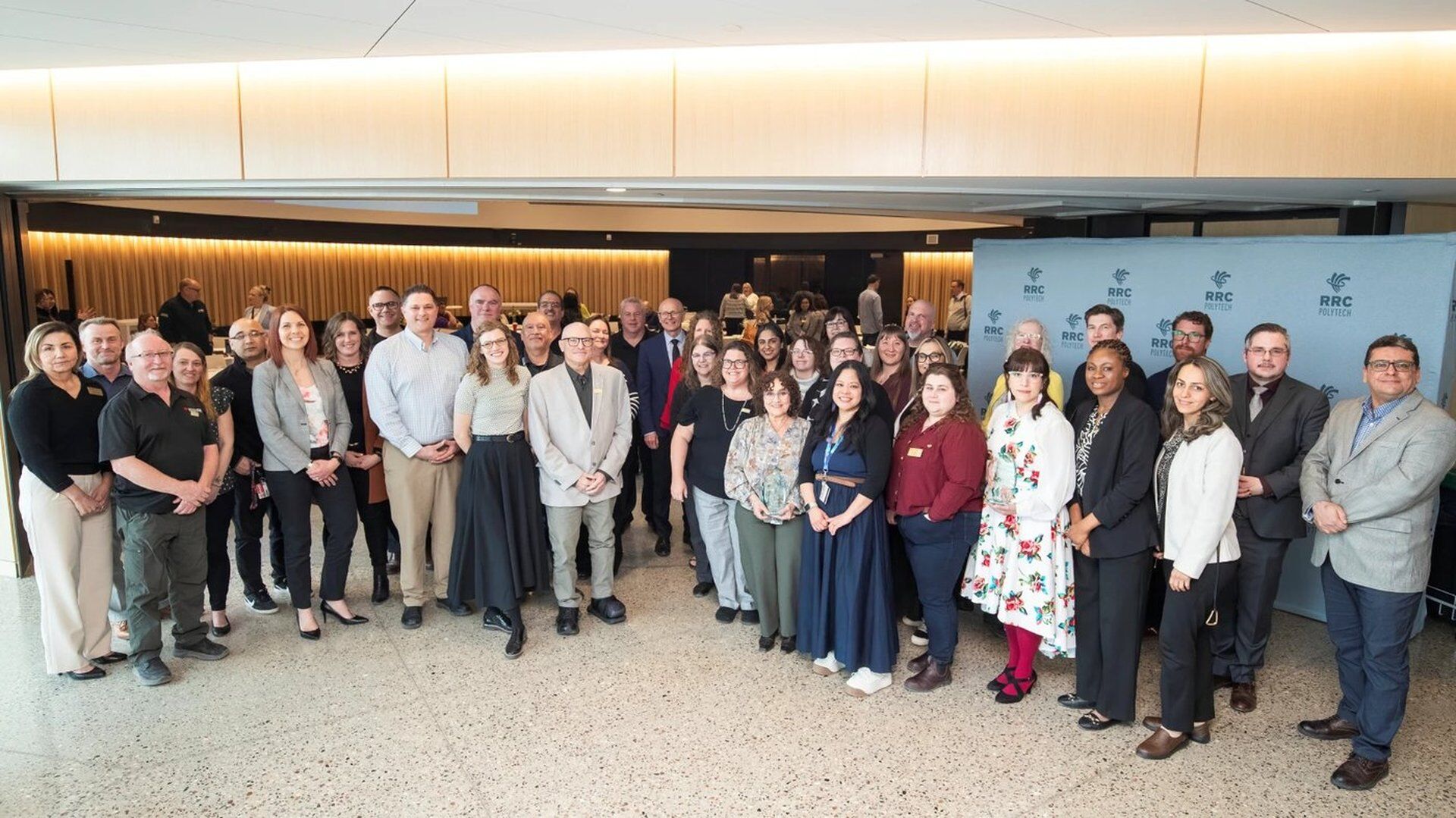 George Foster Rrc Guy Moffat credits team in RRC collaboration award win
