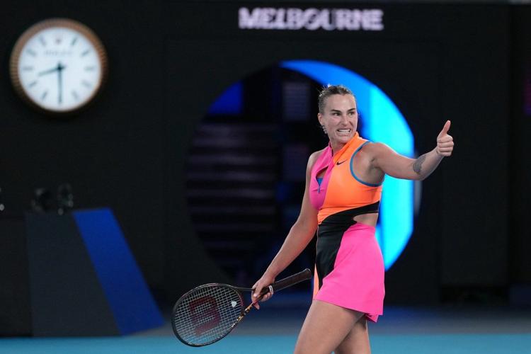 Sabalenka into fourth straight Australian Open final. Faces Rybakina for the title