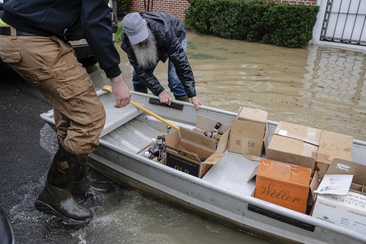 Swollen rivers are flooding towns in the US South after a prolonged ...