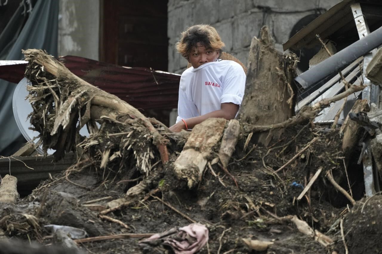 A Philippine Town In The Shadow Of A Volcano Is Hit By Landslides It ...