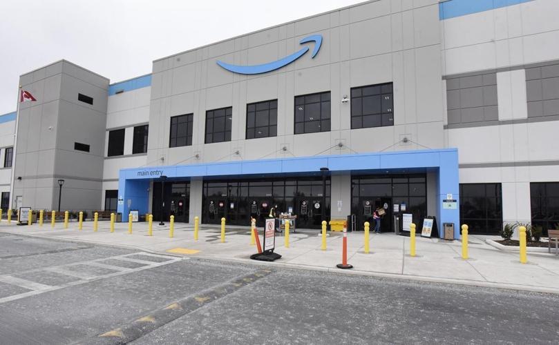 Take a look inside Amazon’s fulfilment centre near Upper James