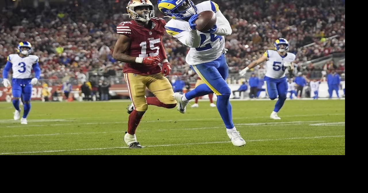 The Rams get 4 field goals to beat the 49ers 12-6 in a sloppy game