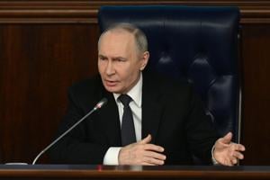 Putin tells his annual news conference that the Kremlin's military goals will be achieved in Ukraine
