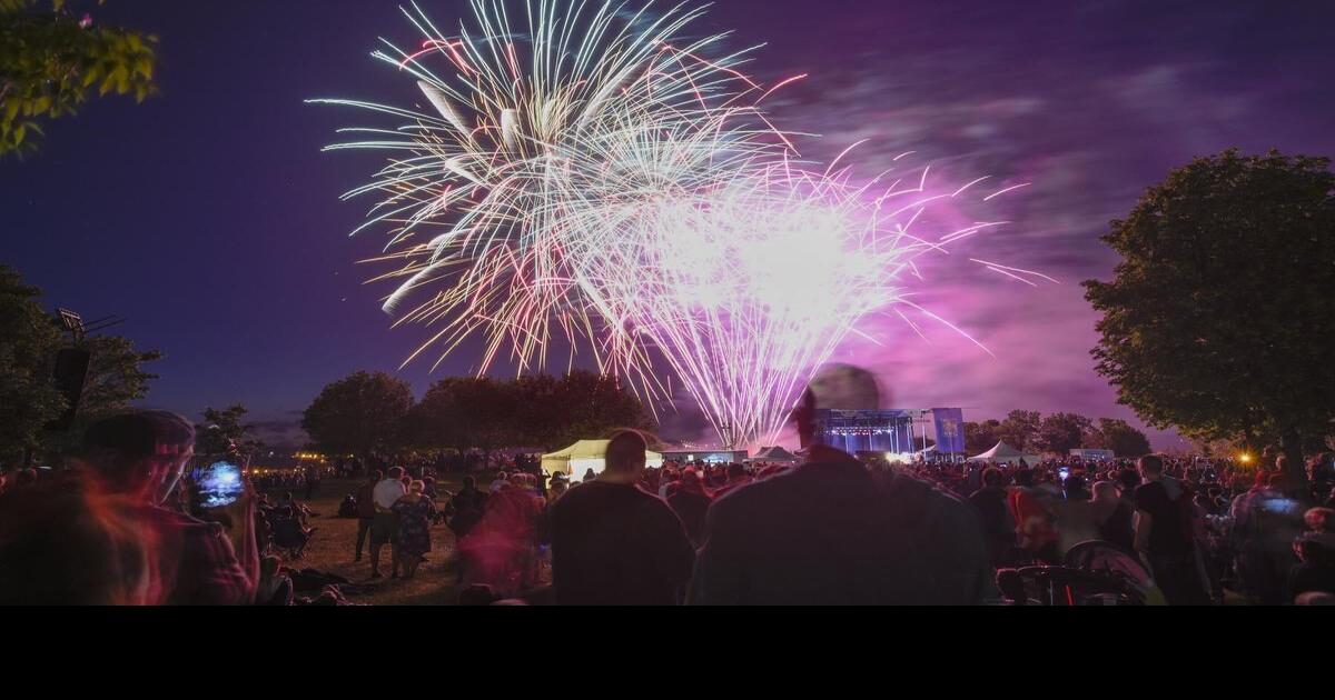 Where to see Canada Day fireworks in Hamilton area