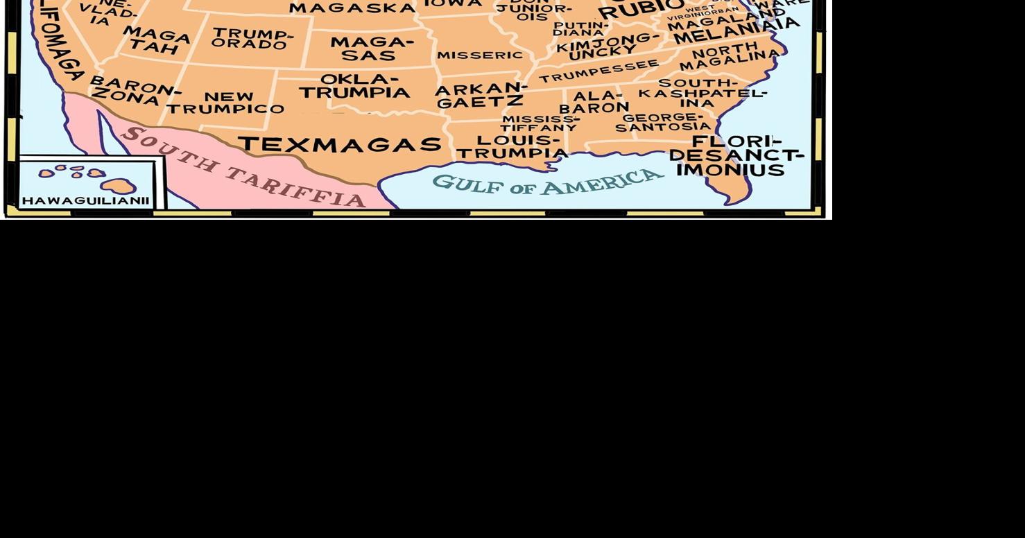 Trump’s new map of North America