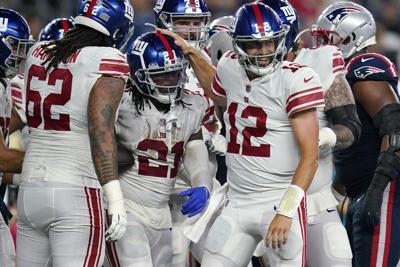 Running game is big takeaway from Giants preseason opener
