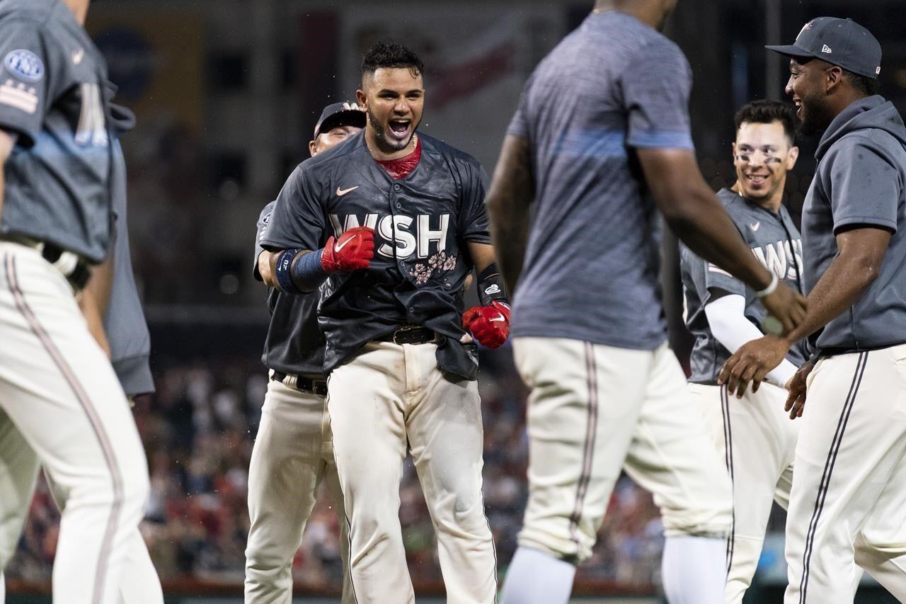 Keibert Ruiz hits 3-run shot, Stone Garrett homers twice, Nationals beat  Red Sox 6-2 - CBS Boston