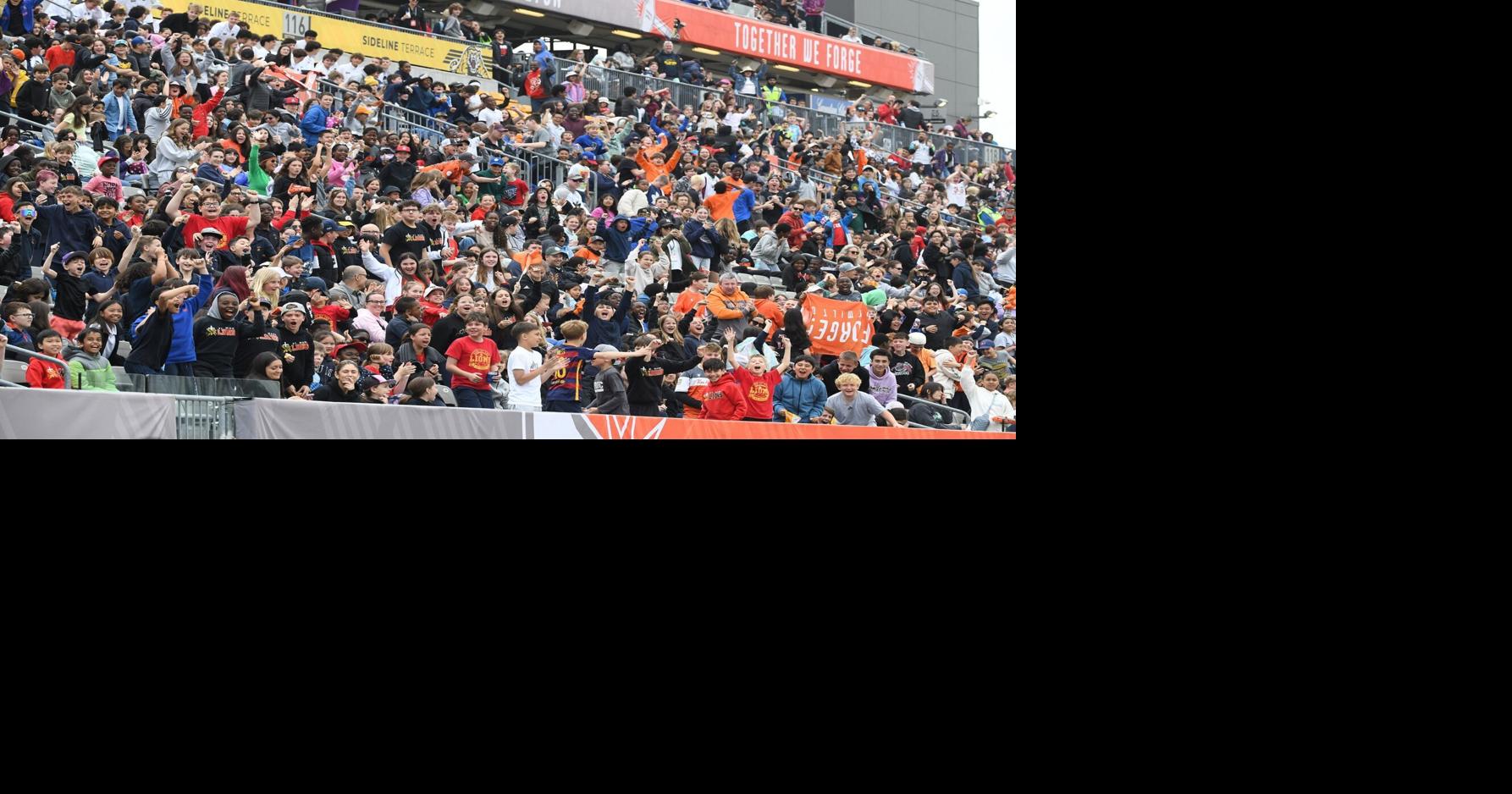 Forge FC earns draw in front of huge school day crowd