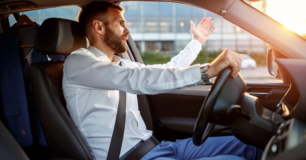 Excessively slow drivers are a problem, too