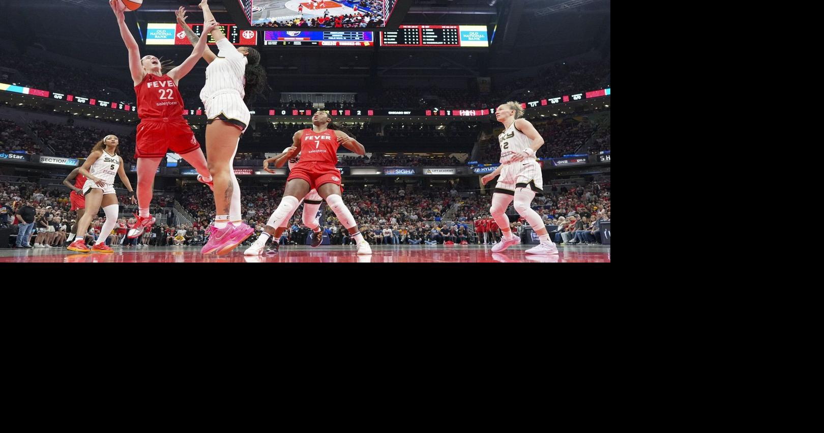 Caitlin Clark says flagrant foul for shoving Angel Reese was not ‘malicious’