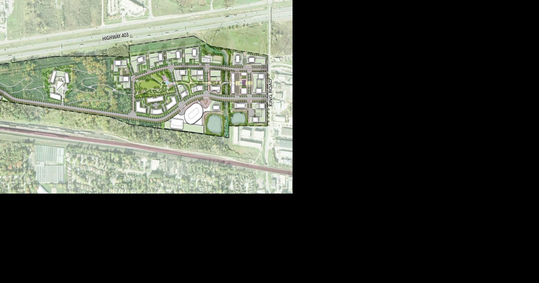 Touted as ‘Burlington’s and perhaps the GTA’s most exciting development’, the plan would bring nearly 9K homes to King Road
