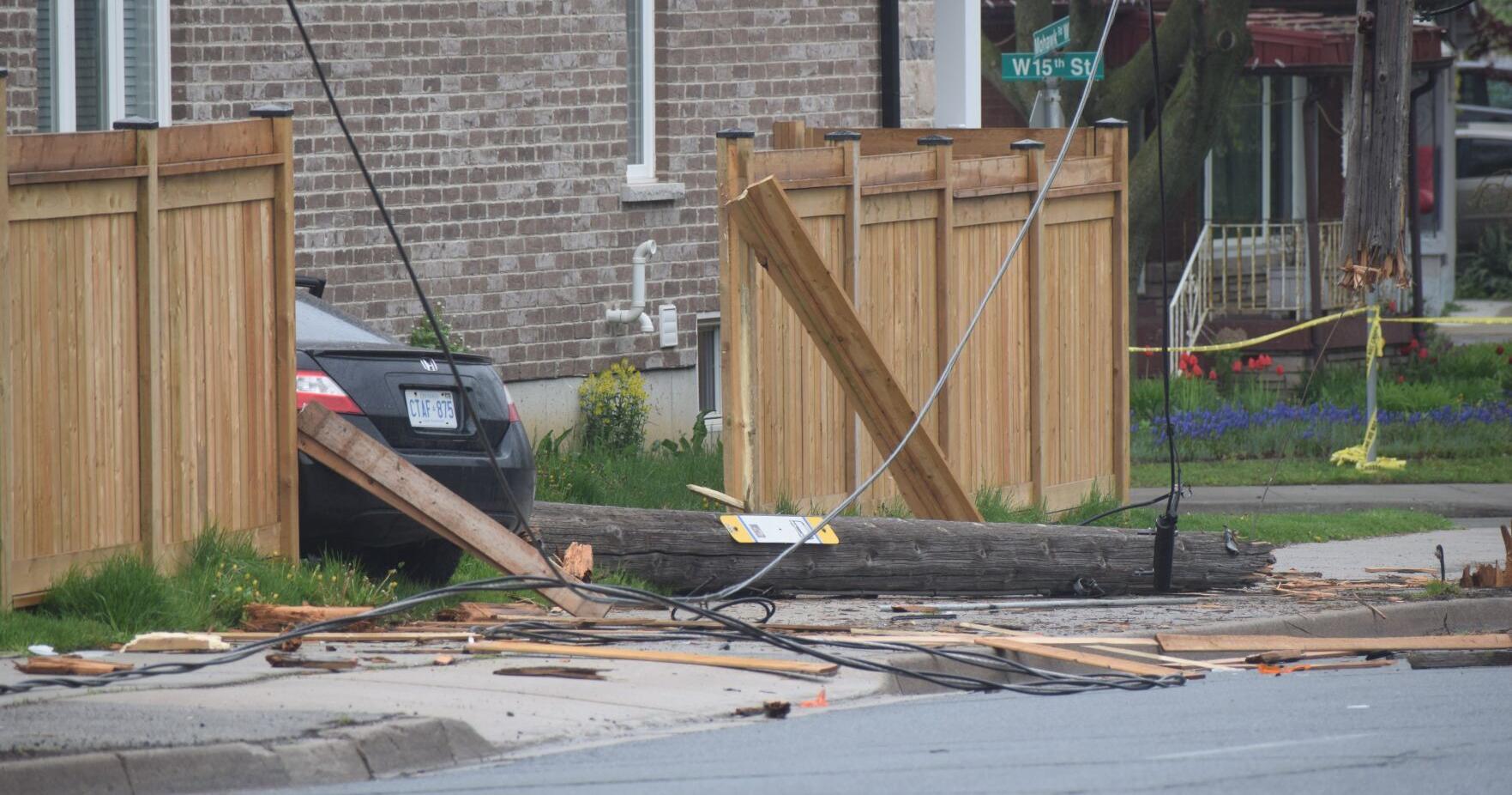 West Mountain crash knocks out power, closes roads - Vimarsana News