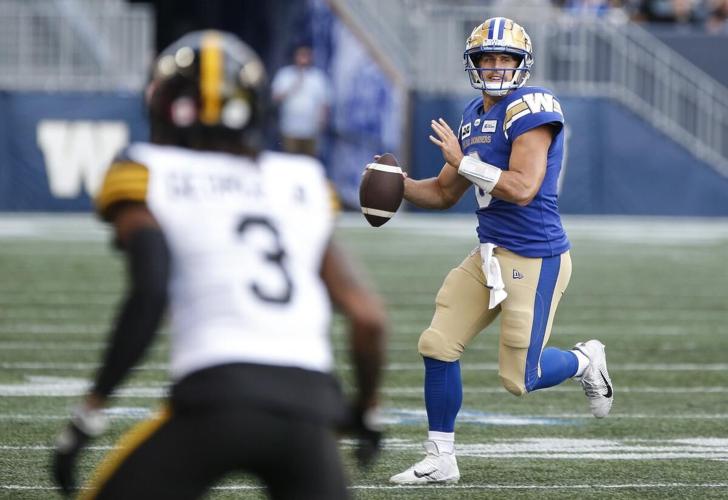 Winnipeg Blue Bomber QB Zach Collaros living in the moment(06)