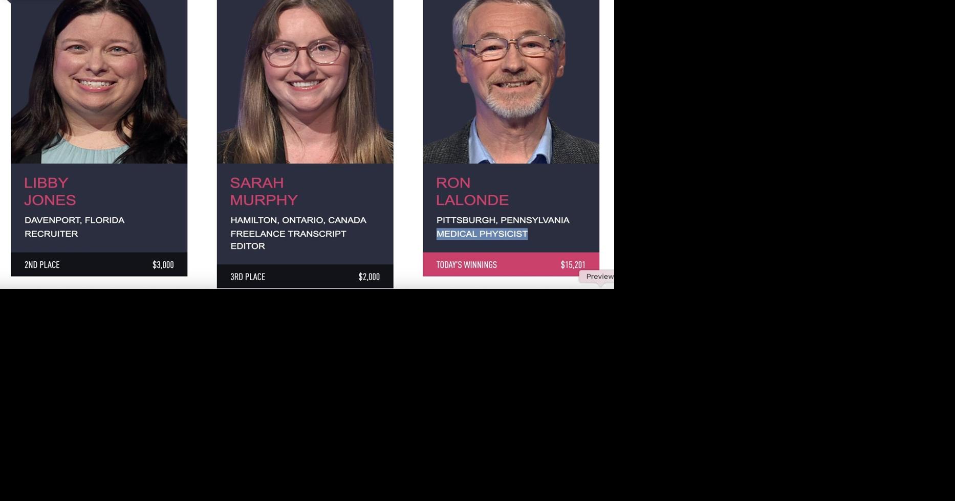 Sarah Murphy cites spite for yearbook title as inspiration to compete on game show.