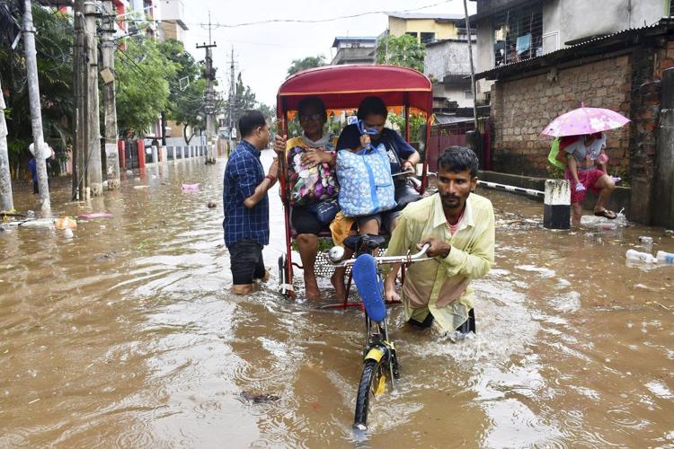 India's monsoon floods kill at least 22 people in the country's northeast