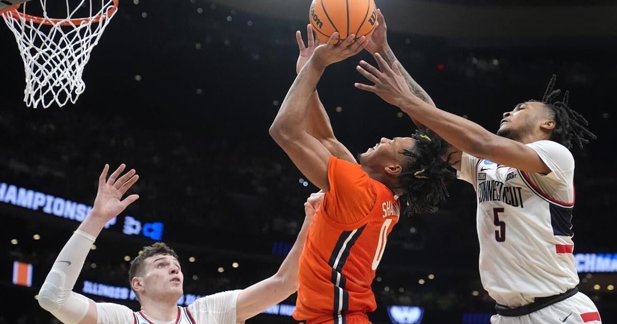 Illinois' Final Four hopes evaporate in second-half collapse against ...