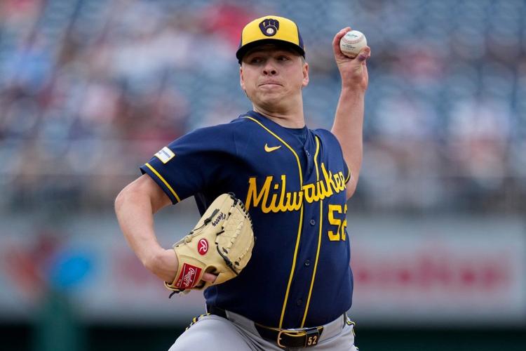 Henry Harrison Kyle Ricky Kyle Harrison has another strong start as Brewers beat Nationals 4-1