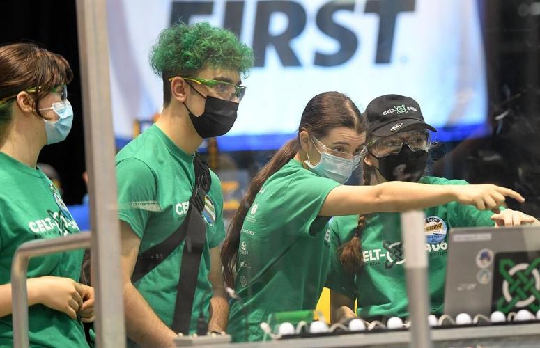 Intellectual spark on display at high school robotics competition