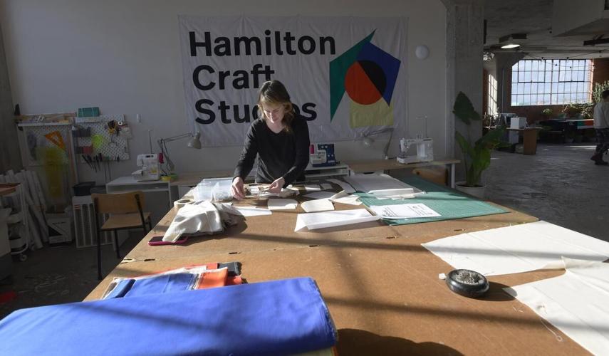 Five professional artisans took over a Barton/Shermanarea warehouse