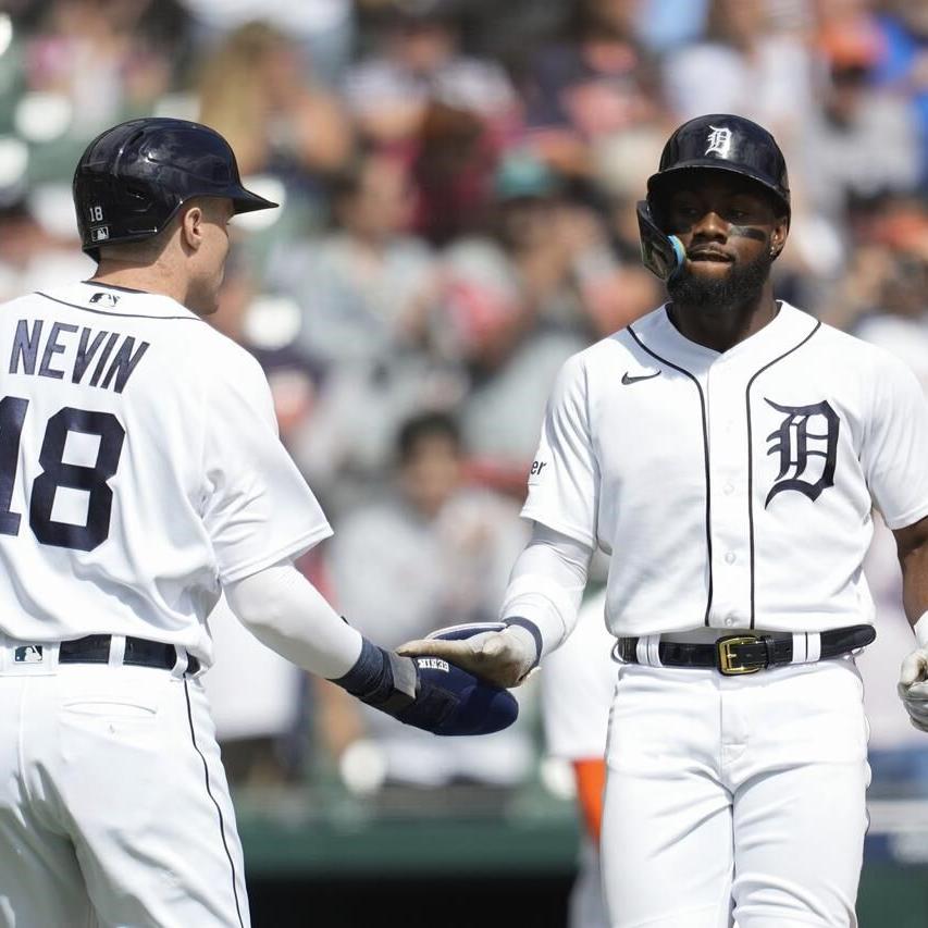 Matt Vierling hits a grand slam as Reese Olson pitches the Tigers past the  Reds 8-2