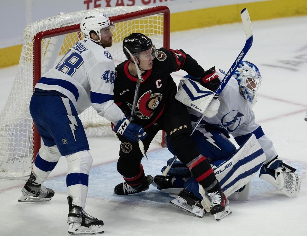 Tkachuk and Chychrun each score twice to lift Senators to 5-2 win over  Flyers