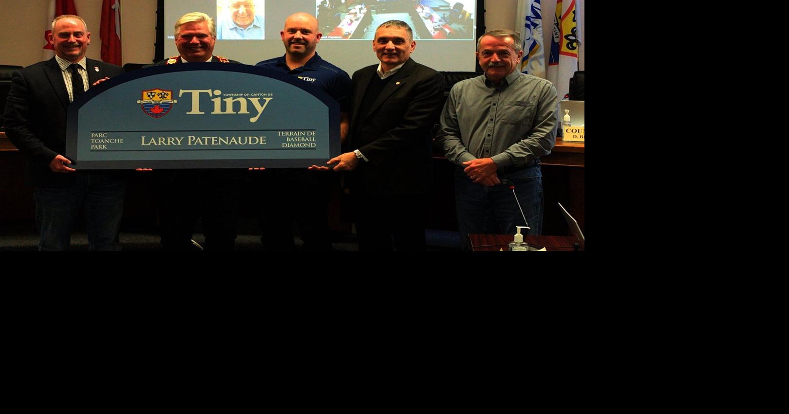 Toanche ball diamond to recognize Tiny legend Larry Patenaude