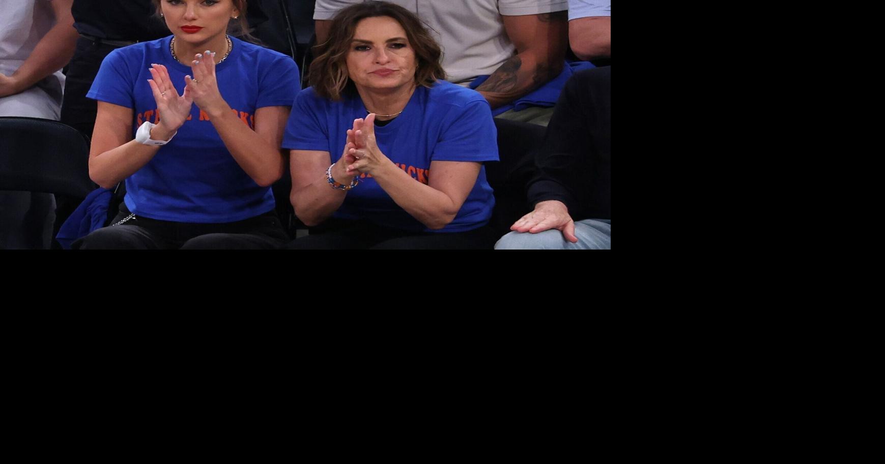 Taylor Swift sitting courtside at the Knicks’ historic win proves she’s the most powerful person in sports