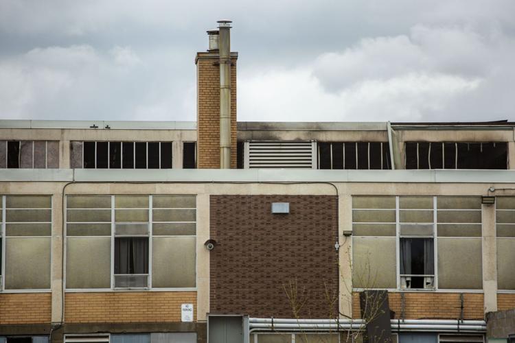 Hamilton Fire Blaze at former Hamilton Brock University campus
