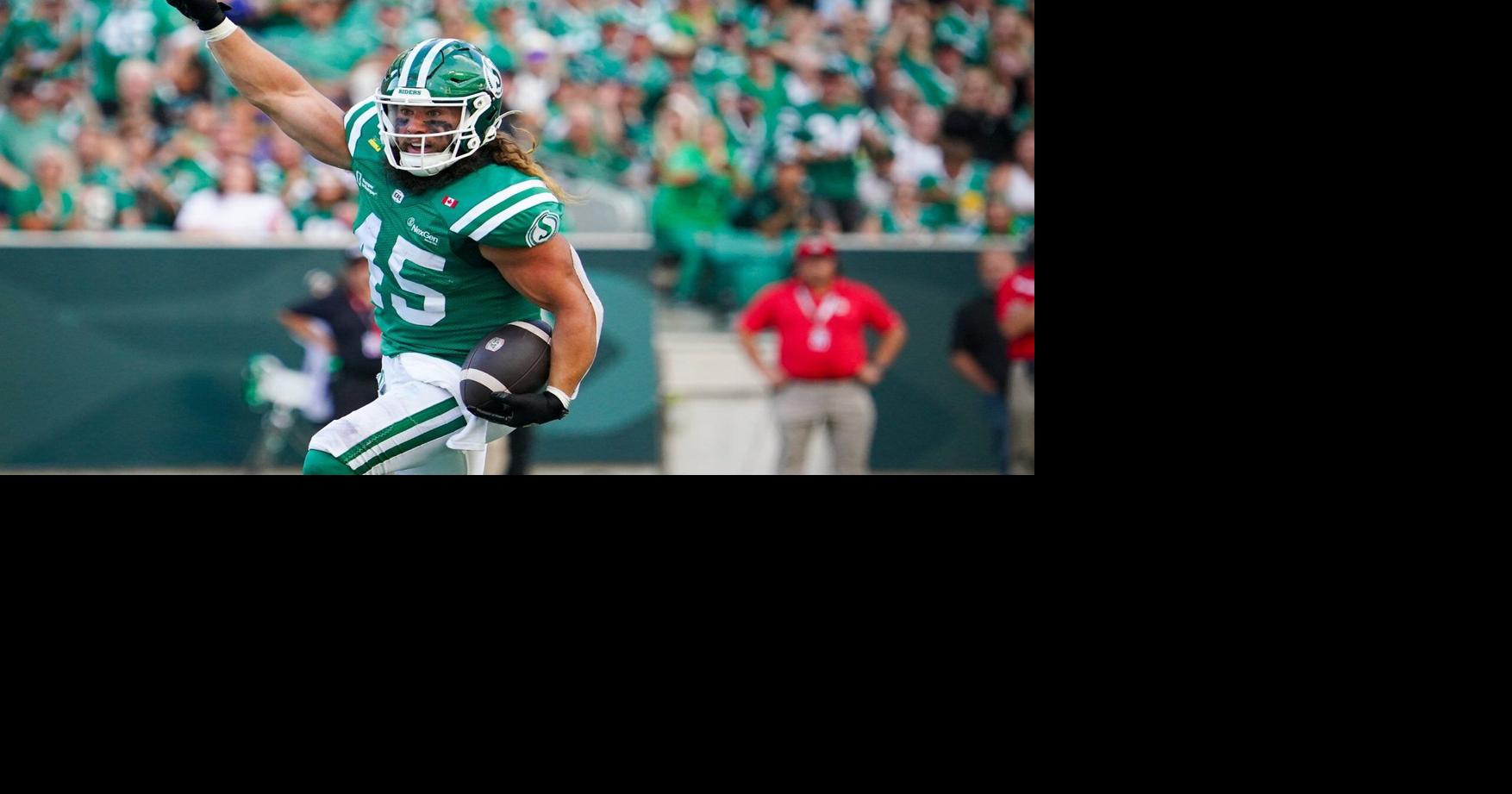 Saskatchewan Roughriders edge Winnipeg Blue Bombers 34-30 in wild finish