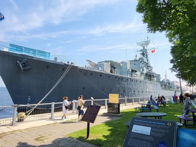 HMCS Haida came here 20 years ago