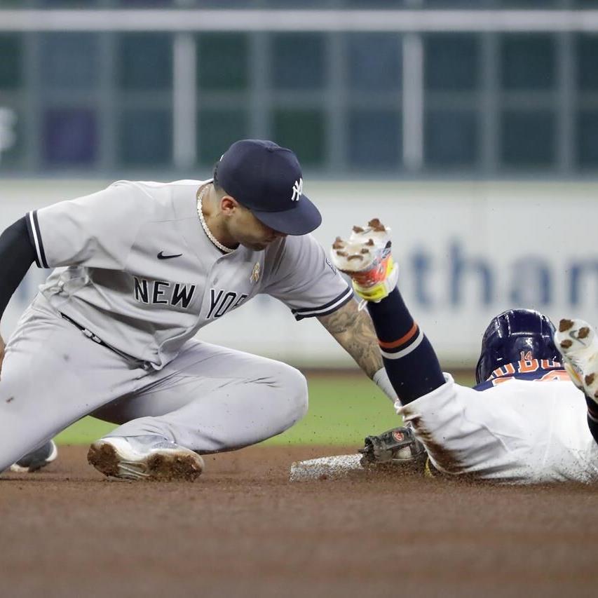 Prized prospect Domínguez homers again as Yankees complete 3-game sweep in  Houston with 6-1 win