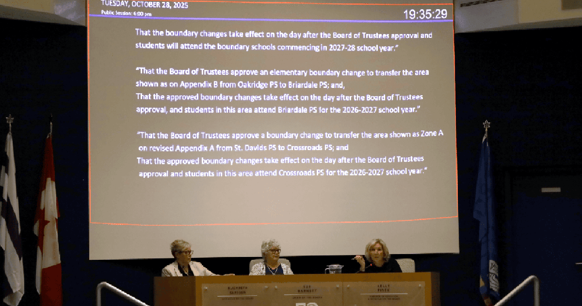 Parents formally object to DSBN boundary change, call process ‘flawed ...