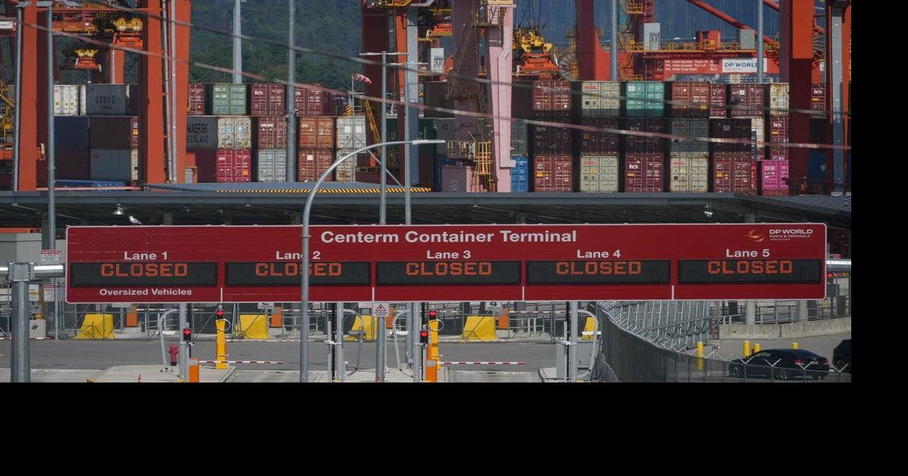 Railway container shipments plummet due to B.C. port strike that’s ...