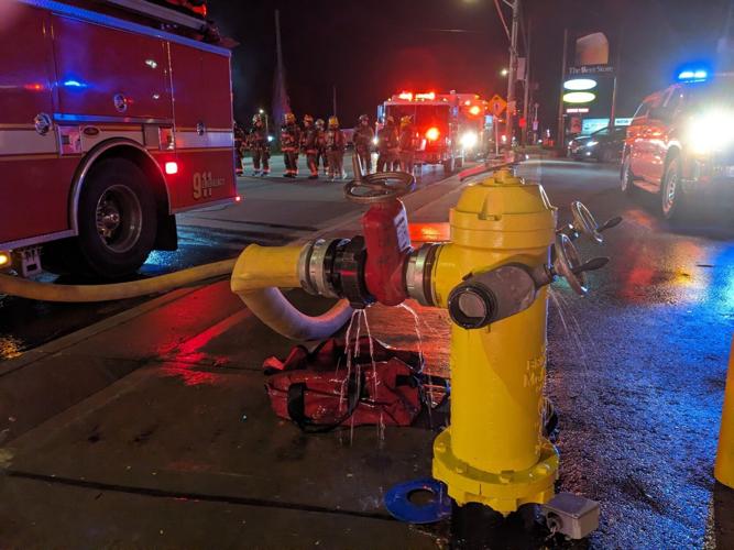 Abandoned house destroyed by fire in Hagersville