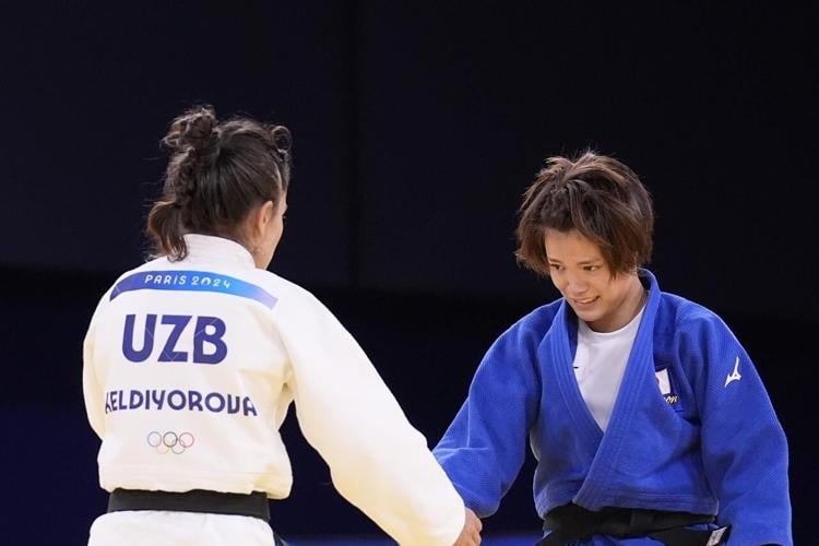 No doubledouble judo gold for Abe siblings at Paris Olympics. Hifumi