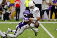 David Blough rallies Cardinals to an 18-17 victory over Vikings in the  teams' preseason finale - The San Diego Union-Tribune