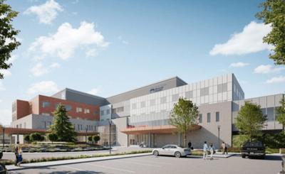Rendering of new West Lincoln Memorial Hospital
